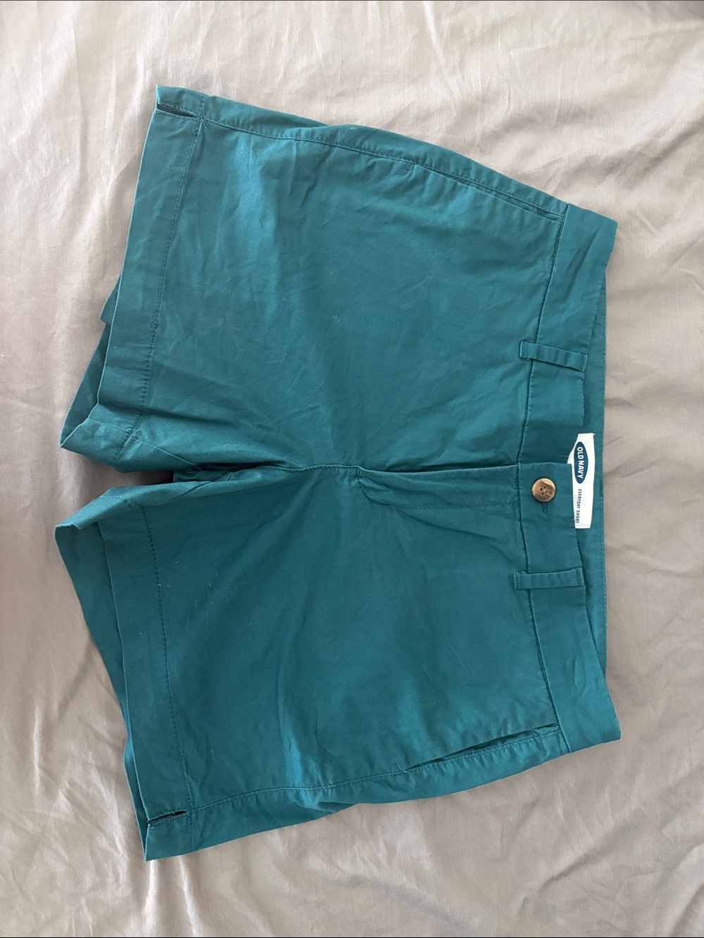 Old Navy Teal Women's Casual Chino Shorts